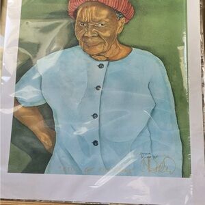 Colorful Portrait Art Print